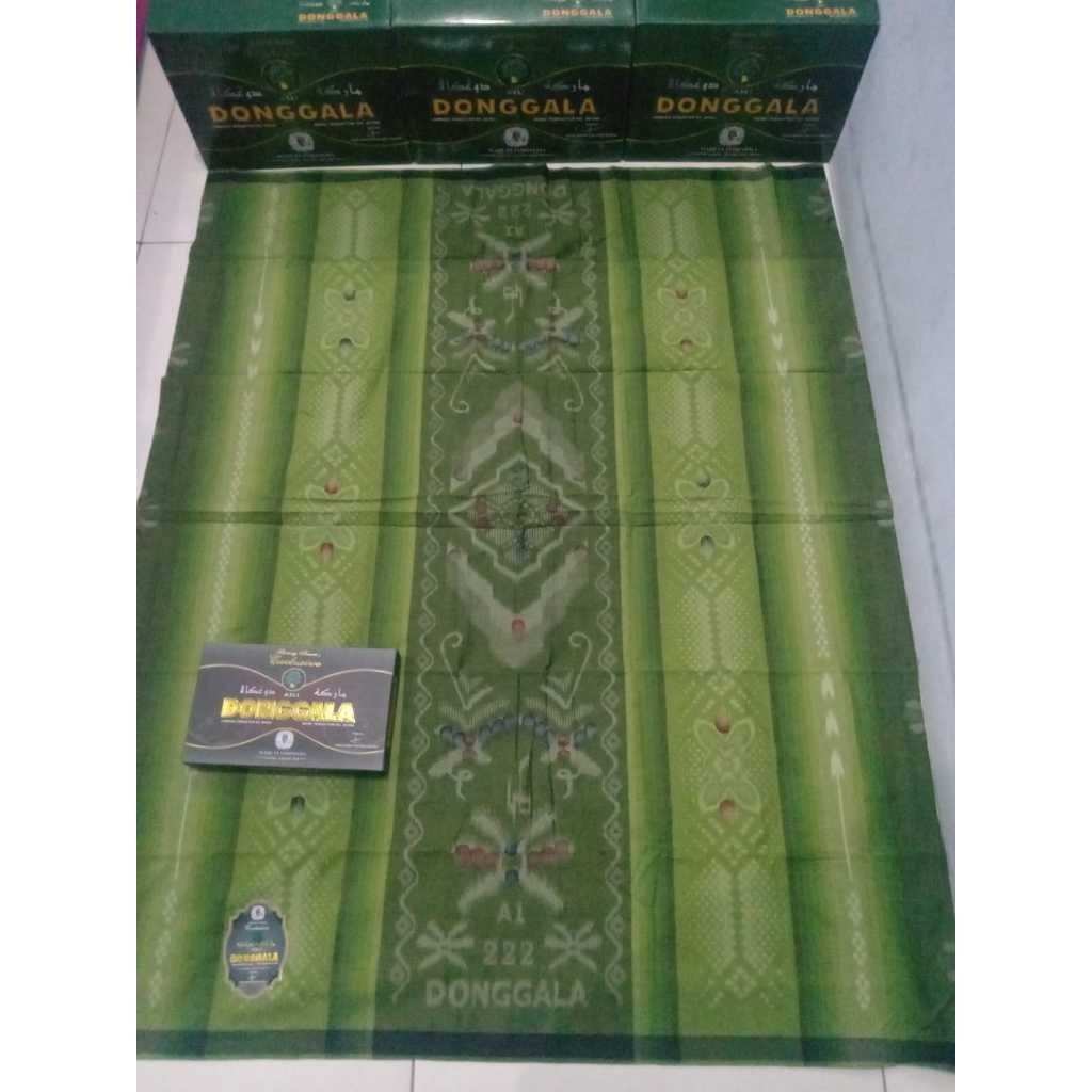 sarung donggala sakura motif bhs terbaru