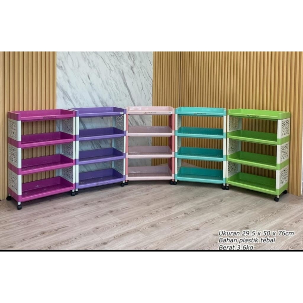 Rak fawsline 4 susun JUMBO tebal