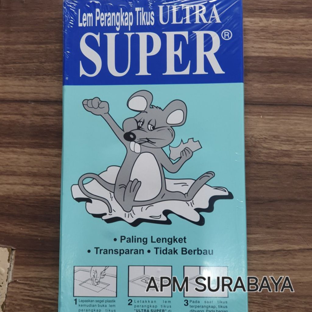 LEM TIKUS PAPAN ULTRA SUPER/ LEM TIKUS/ LEM PAPAN TIKUS/ PEREKAT TIKUS/ LEM JEBAKAN
