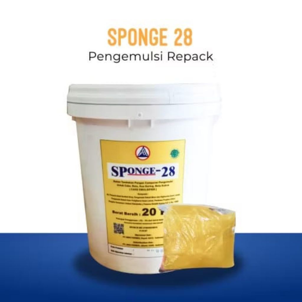 

SP Sponge-28 Pengemban, Pelembut kue Repack 1kg
