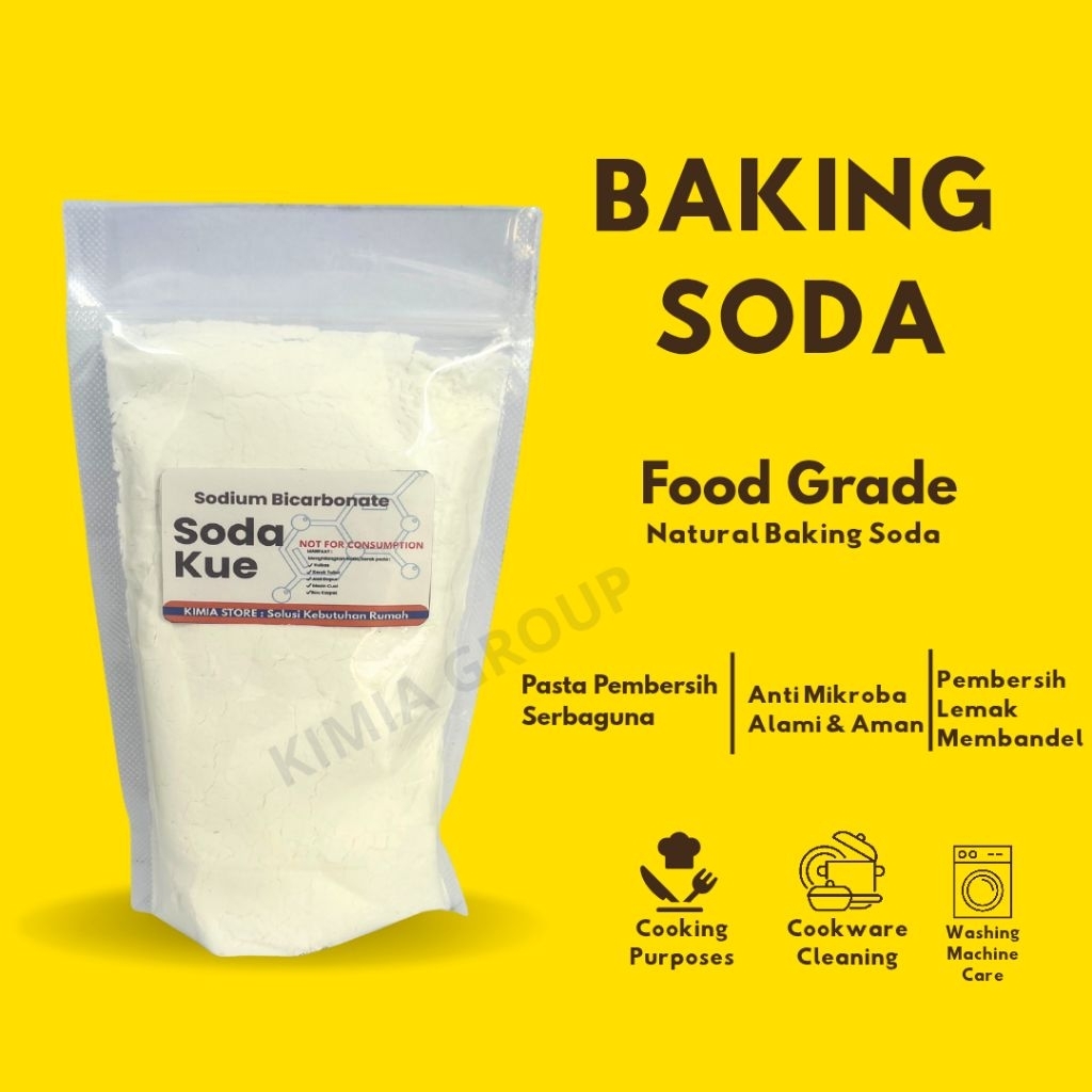 

Baking Soda 1kg / Sodium Bicarbonate Food Grade / Soda Kue