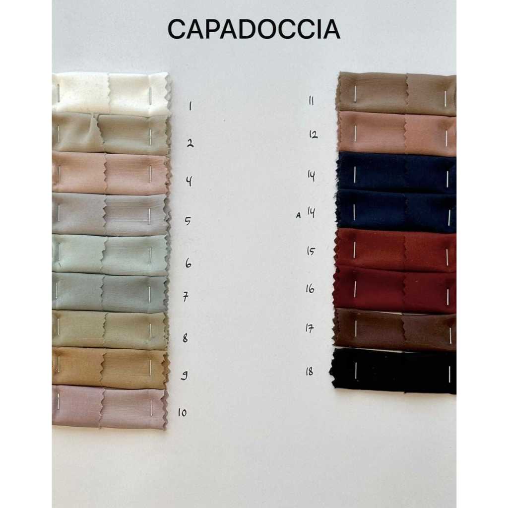 Kakania Textile 1 Roll Kain CAPADOCIA SLUB VISCOSE