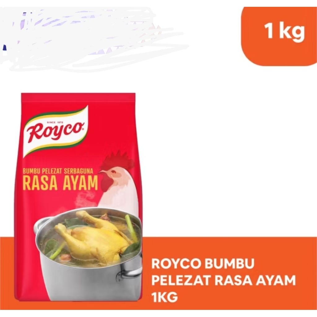 

Royco bumbu pelezat rasa ayam 1kg