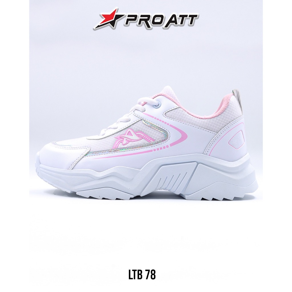 Pro ATT LTB 78  SIZE 37-40 Sepatu Sneakers Wanita Sepatu Casual Warna Putih