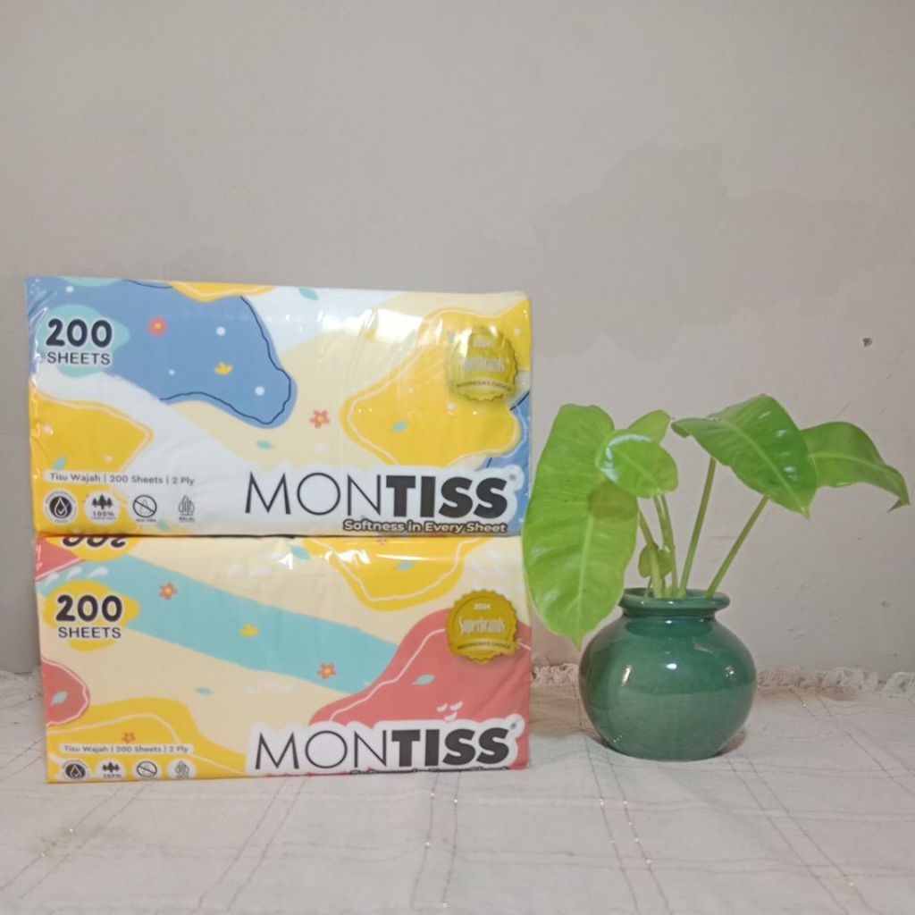 Tissue Montiss 200 Sheets