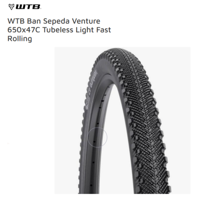 Ban Luar Sepeda WTB Venture 650B x 47C Ban Gravel