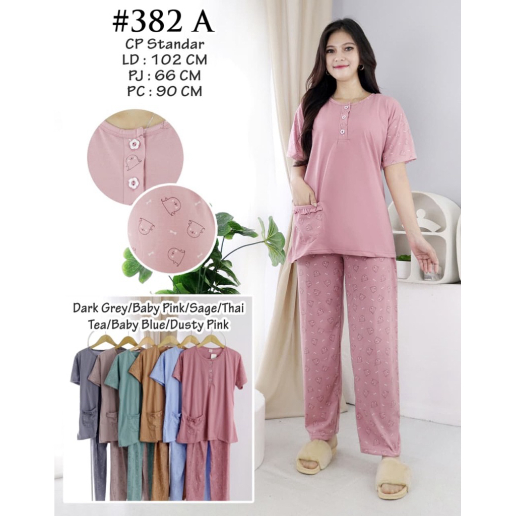 cp standar benova set atas bawah katun soft premium