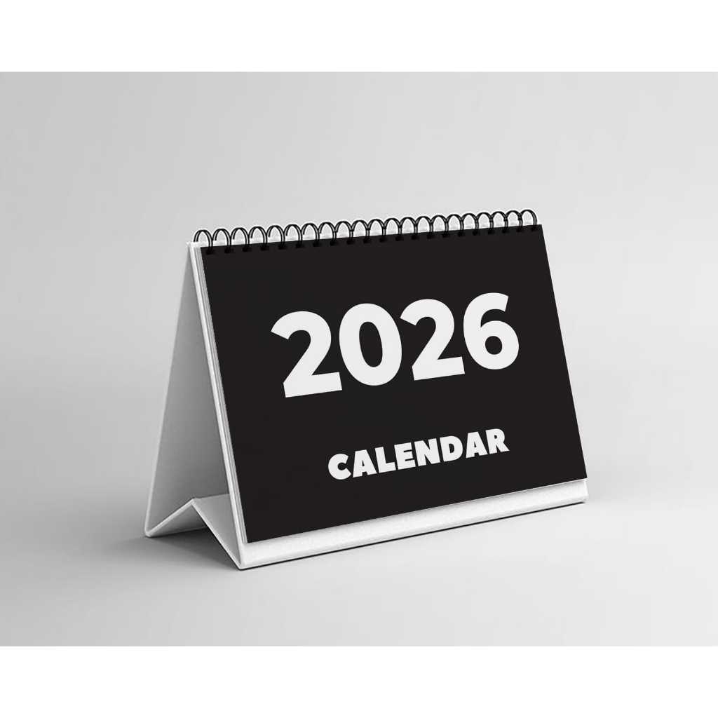 

Calendar Meja A6 2026 - Ukuran A6 - Kalender Meja Aesthetic - Spiral Kalender by. TOOKE