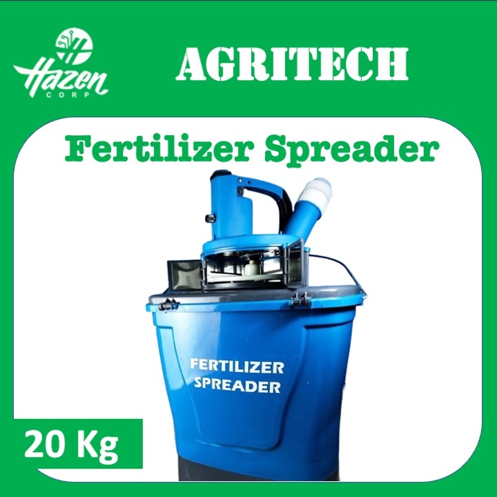 ALAT PENYEBAR PUPUK ELEKTRIK - BATTERY FERTILIZER SPREADER by HAZENstore