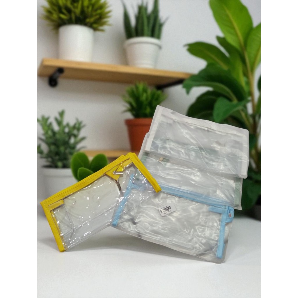 

tempat pensil bening/kotak pensil berkapasitas besar/Tas Penyimpanan Transparan