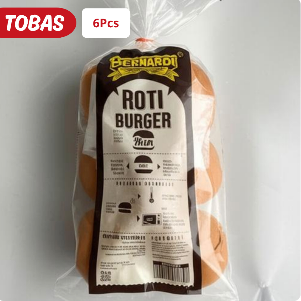 

Bernardi Roti Burger Bun 6 Pcs – Roti Lembut dan Empuk untuk Usaha
