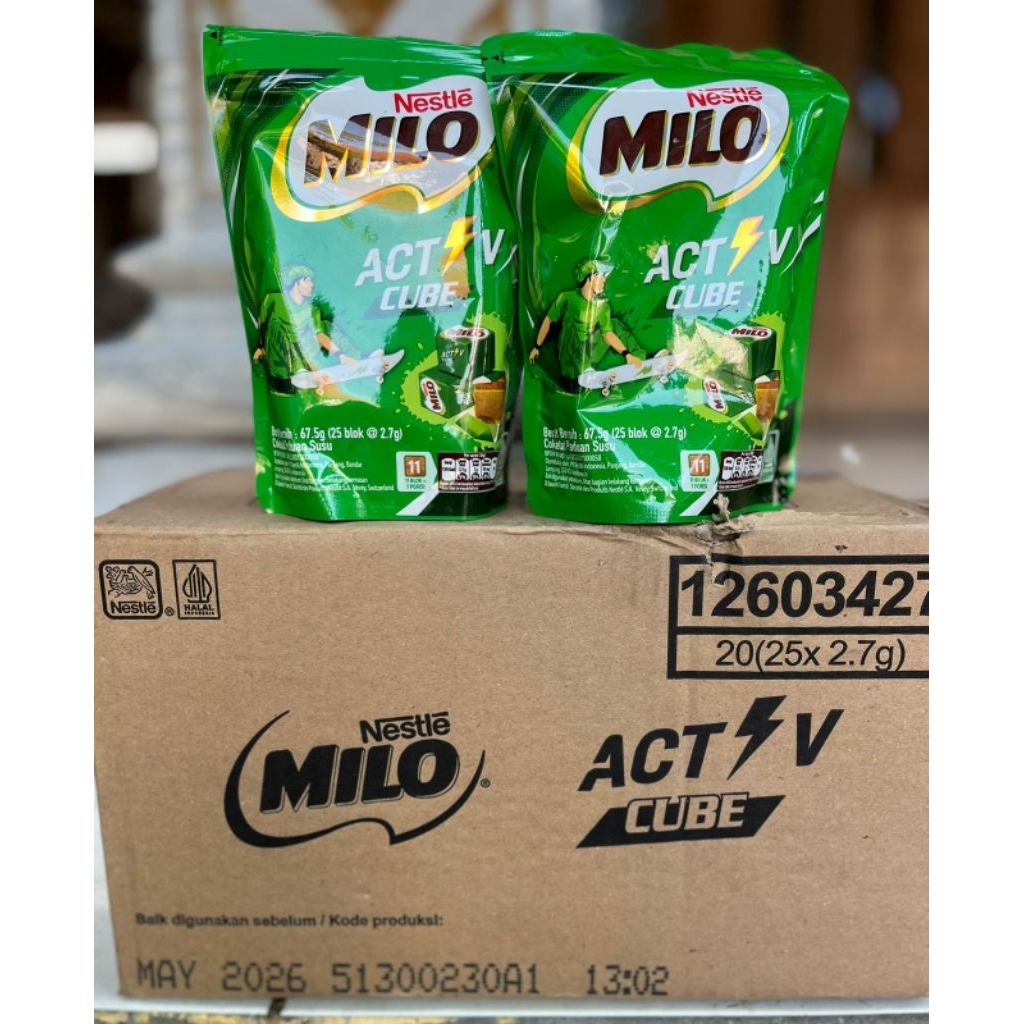 

MILO Active Cube isi 25 blok