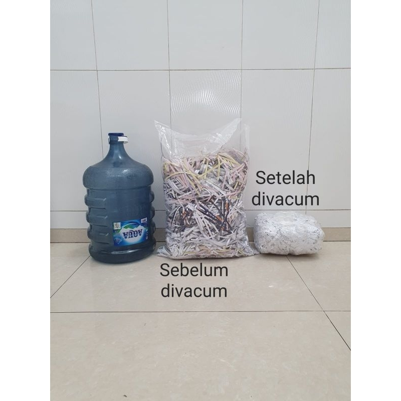 

( ECER PER 1 GRAM )Kertas Cacah Kertas Serut Kertas Shredded Shredded Paper Kertas Potong Kertas untuk Packing Hampers DARK
