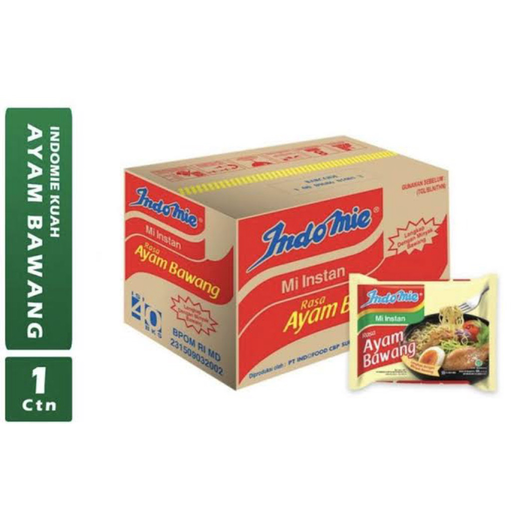 

Indomie Ayam Bawang - 1dus/40pcs