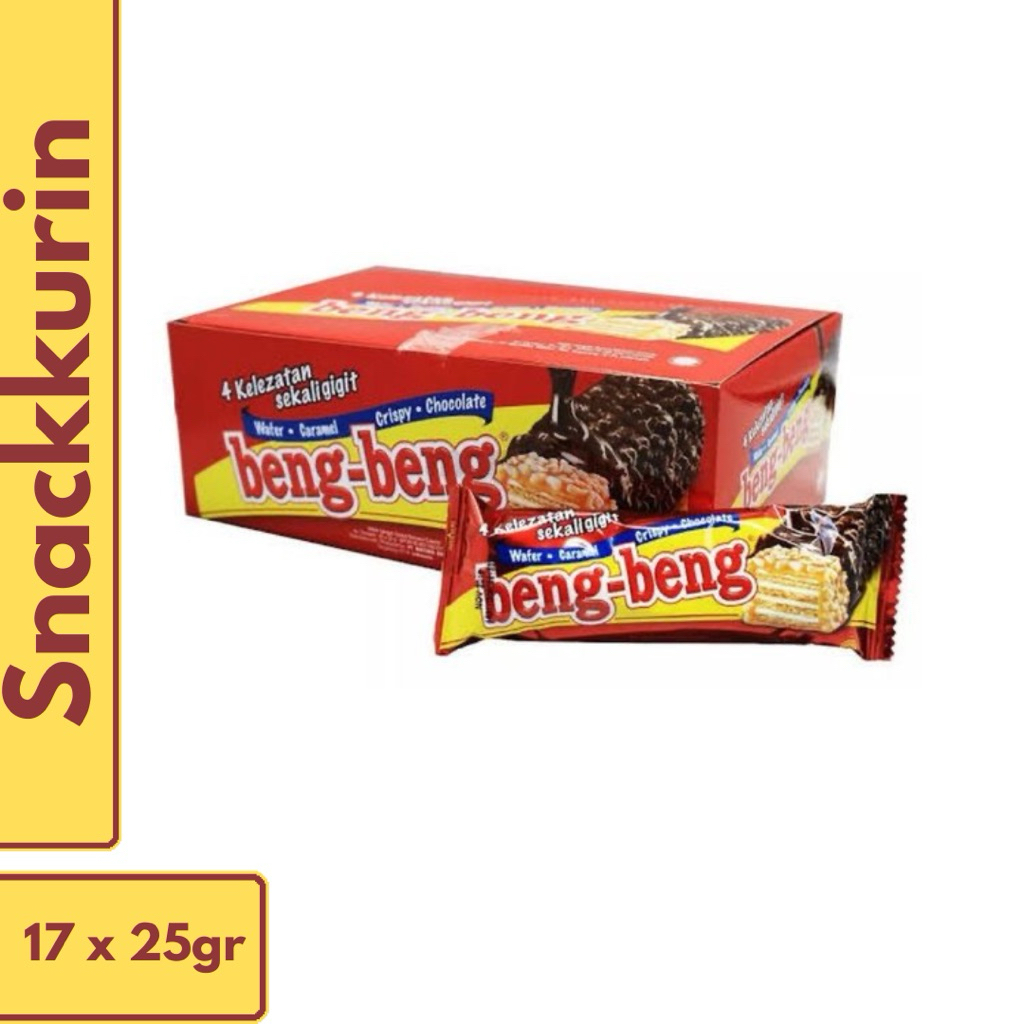 

Beng beng wafer cokelat karamel