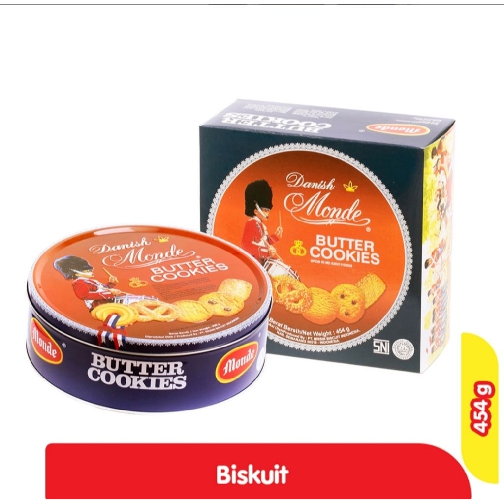 

Monde Biskuit Kaleng 454g