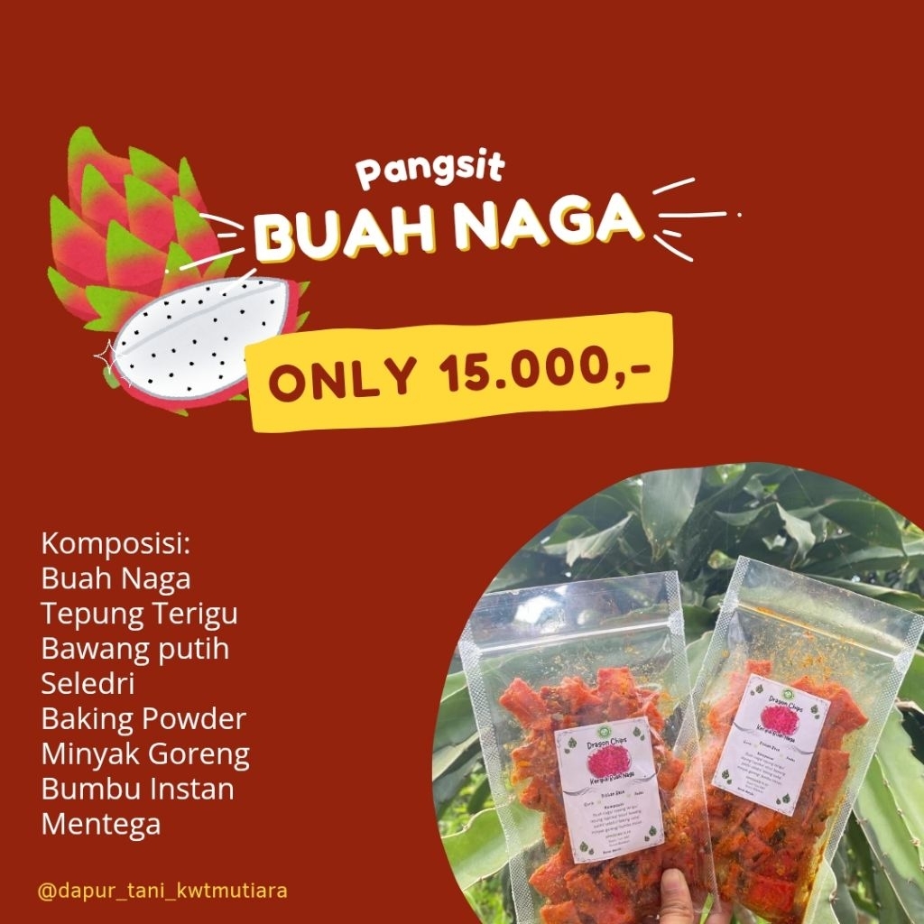 

Pangsit buah naga merah goreng 80gram best seller Ter enak viral 2025