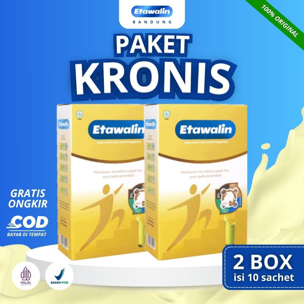 

Paket Kronis 2 Box Etawalin - Susu Etawa 100% Alami Tanpa Efek Samping