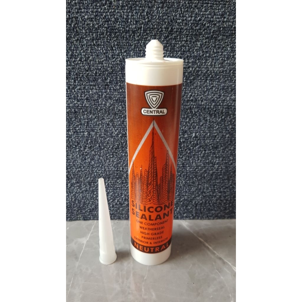 Sealant Netral Silicon Lem Kaca Netral Hitam Putih
