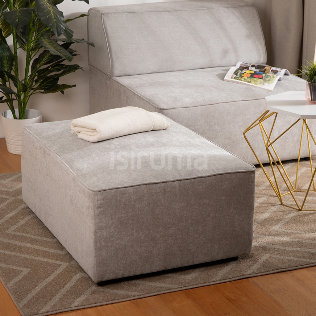 Kursi Tamu Sofa Dudukan Ottoman Minimalis BRONX SOFA OTTOMAN - Isiruma