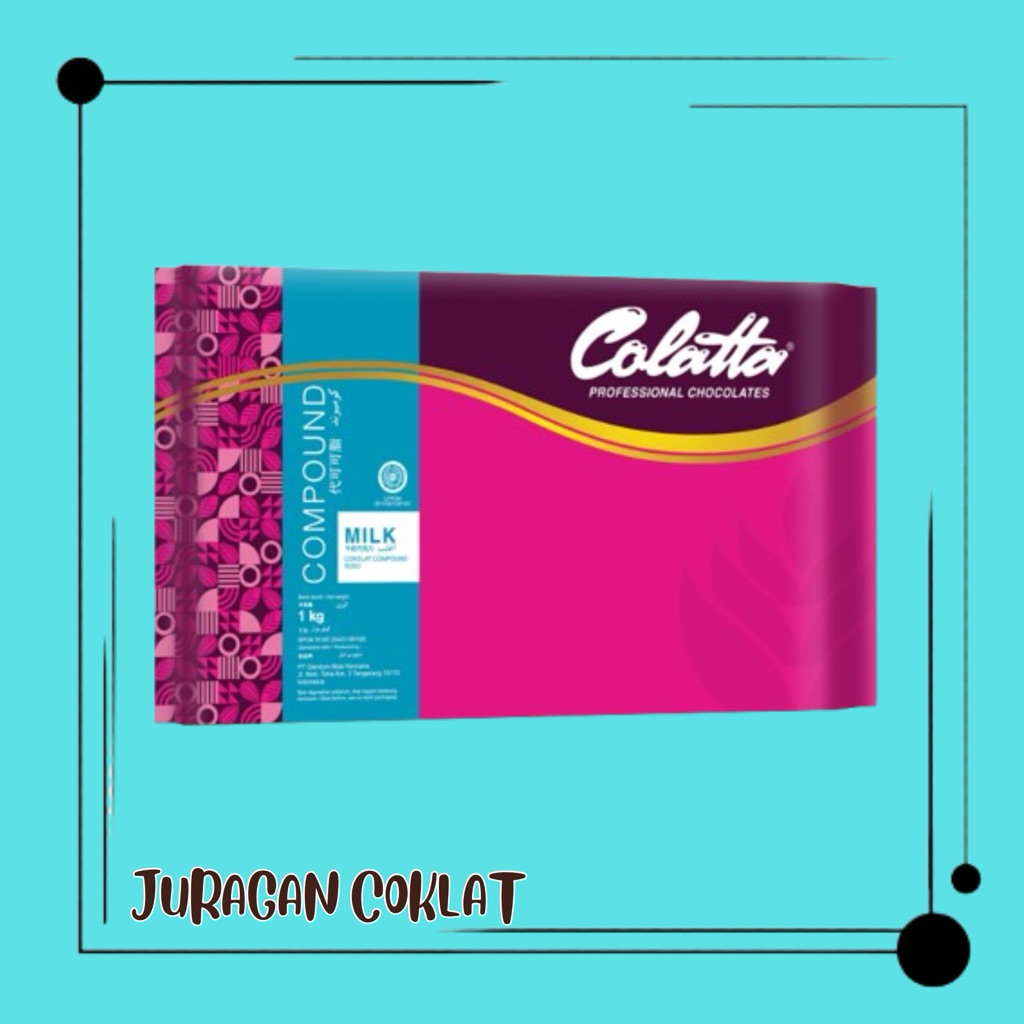 

COLATTA MILK COKELAT COMPOUND 1kg | COLATTA MILK | COKLAT SUSU BATANGAN