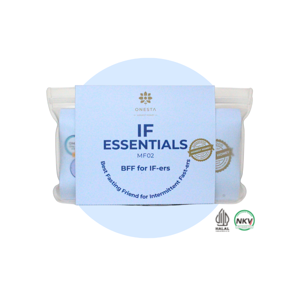 

IF ESSENTIALS MF02 POUCH VIALS | Onesta Honest Honey Madu asli raw 100% tanpa campuran | 10vialsX7gr