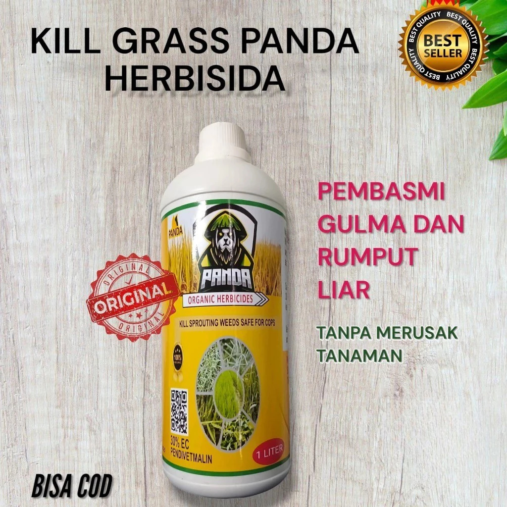KILL GRASS PANDA BELI 3 GRATIS 1  RAJA PEMBUNUH GULMA / Racun Panda 1LITER