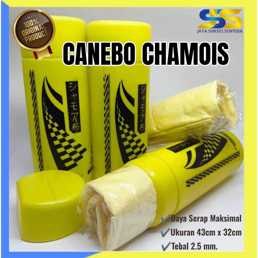 CHAMOIS Kanebo Bagus Tebal Kain Lap Persegi Panjang Teleskopik Besar Daya Serap Tinggi