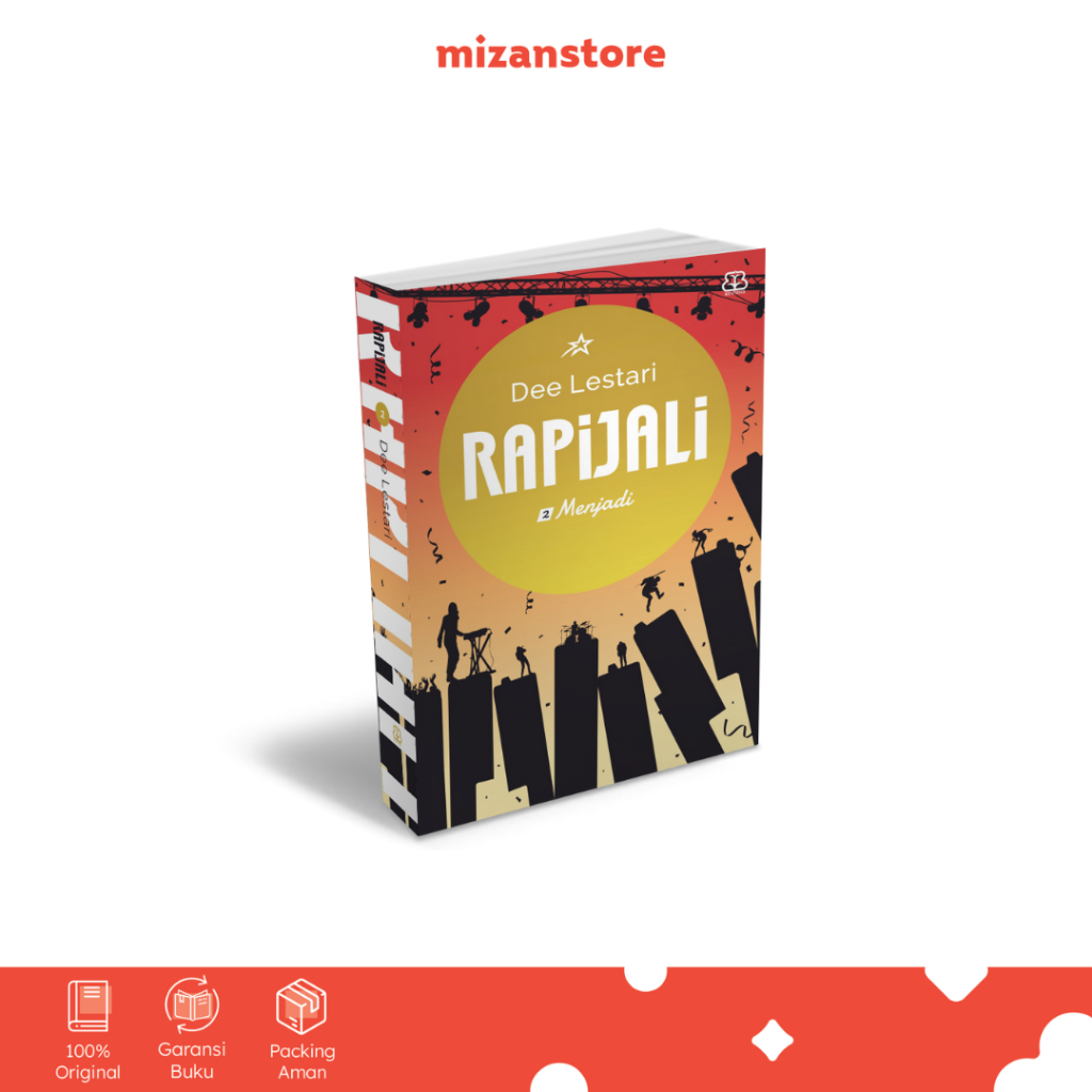 Novel Rapijali #2 - Dee Lestari - Populer - Mizan Medan