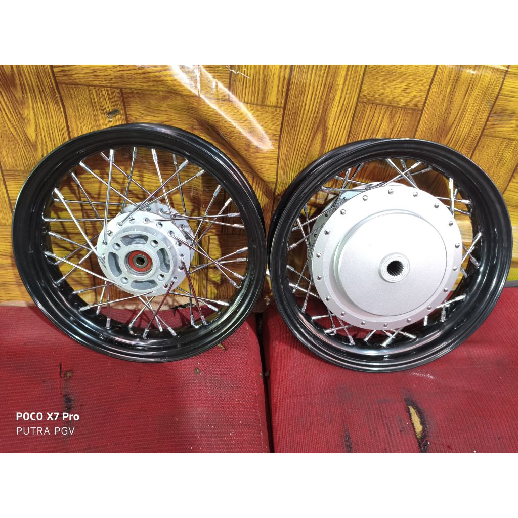 Velg jari jari ring 12 spin new spin old skywave skydrive hayate velg custom