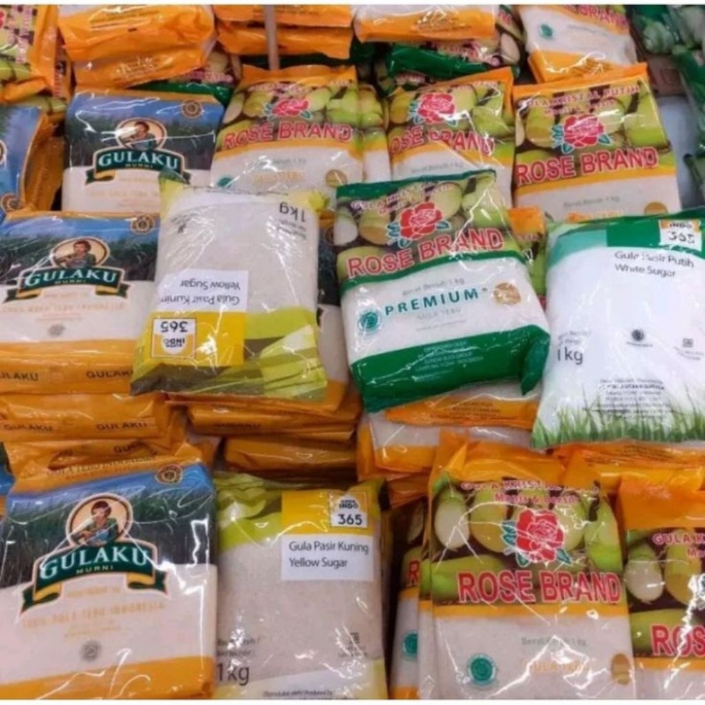 

GULA PASIR 1KG KEMASAN PABRIK COD FREE ONGKIR