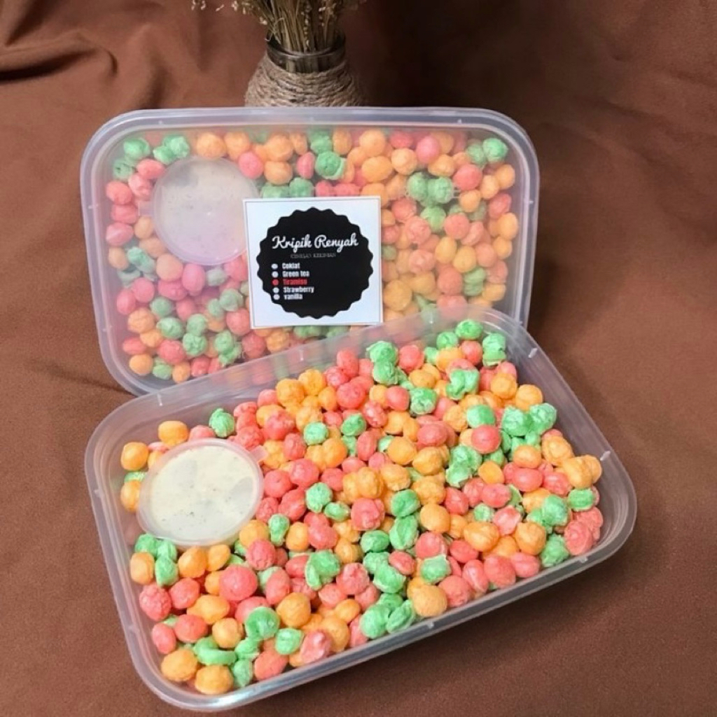 

NYAMNYAM RICE CRISPY 500gr ANEKA GLAZE COKLAT WARNA WARNI || makanan ringan lezat dengan coklat glaze lumer