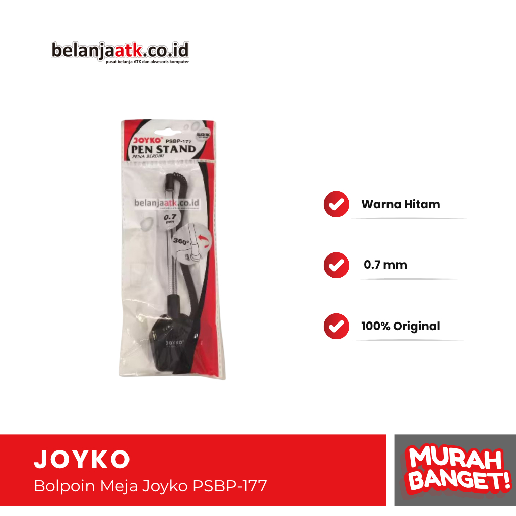 

Bolpoin Meja Joyko PSBP-177 / Pulpen Meja Kantor