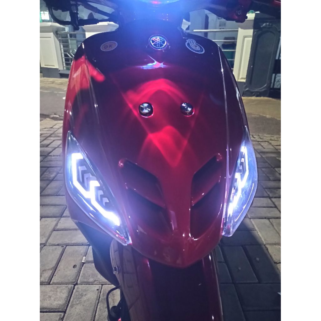 REFLEKTOR LAMPU SEIN SEN DEPAN LAZY YAMAHA MIO SPORTY