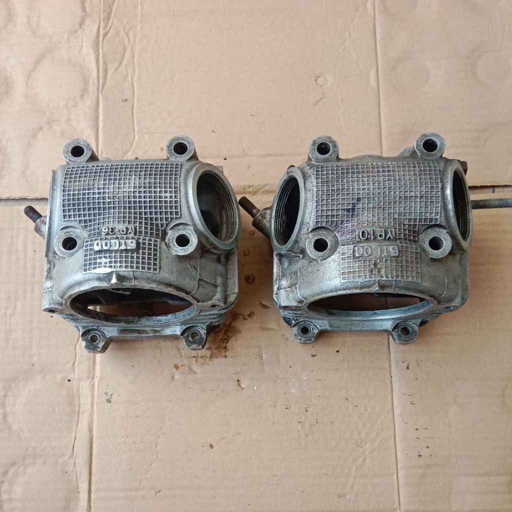 syilinder head, kop head yamaha mio lama, sporty, mio soul, masih ori standart bisa buat BAHAN orisi