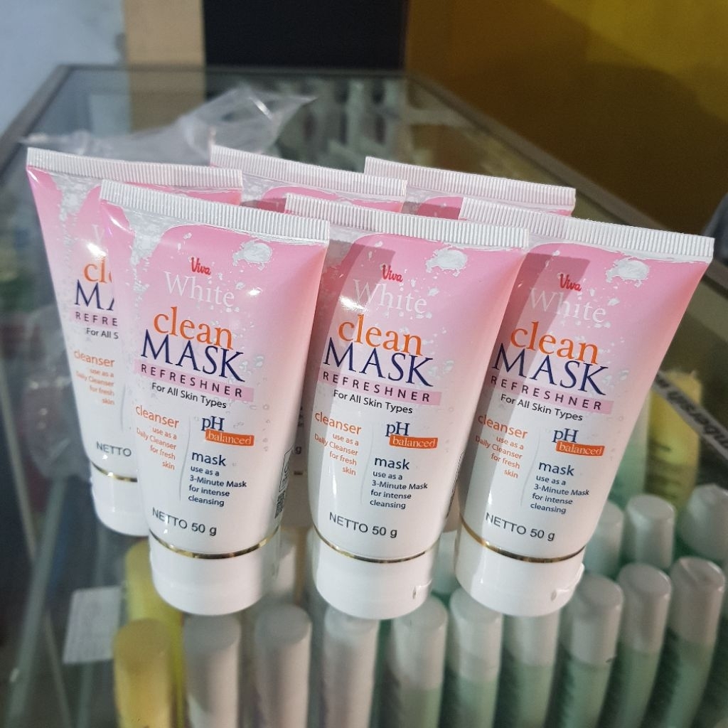 Paket Viva Usaha Viva Kosmetik Serum Pelembab Clean& Mask