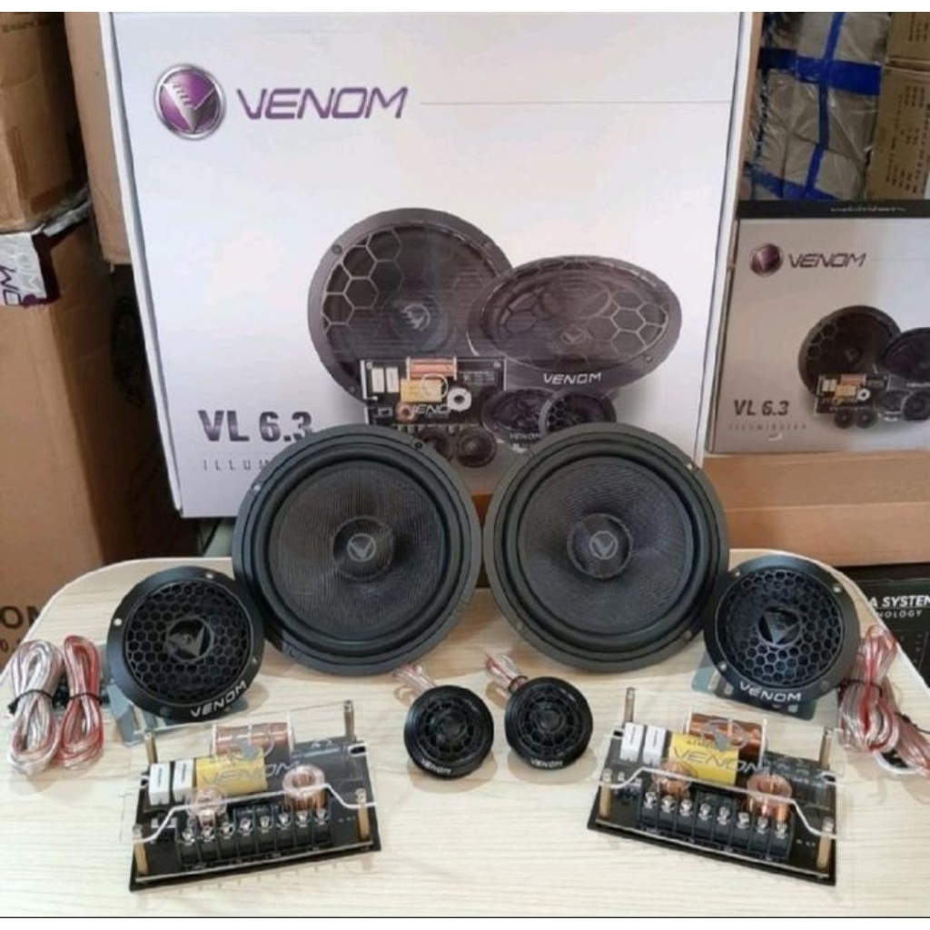 SPEAKER VENOM 3 WAY TIPE NEW