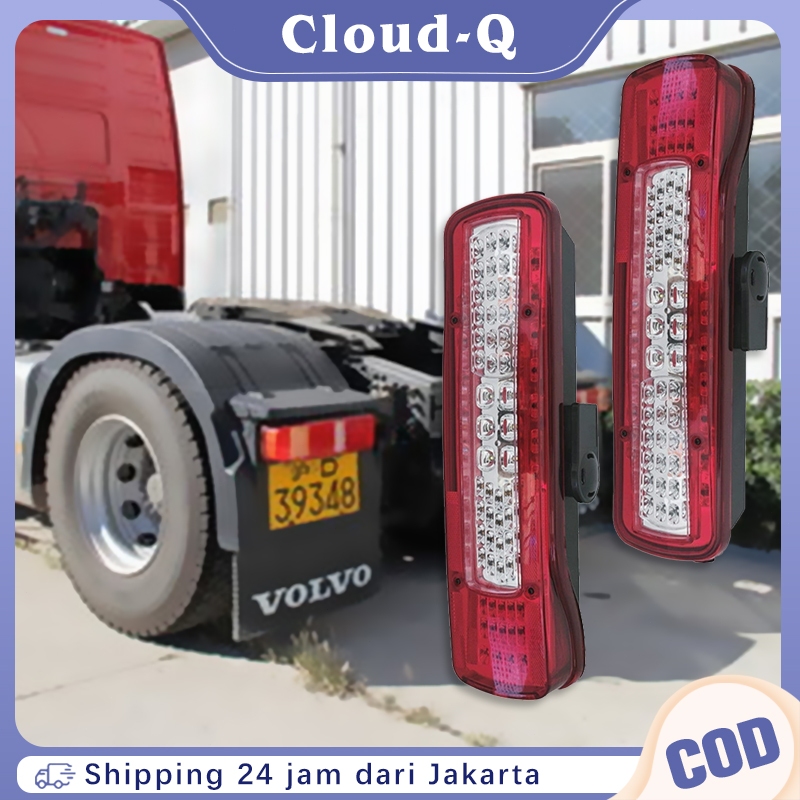 Lampu Rem Belakang Tahan Air Truk   Volvo 20565106 20565107 LED 24V Lampu Rem Belakang