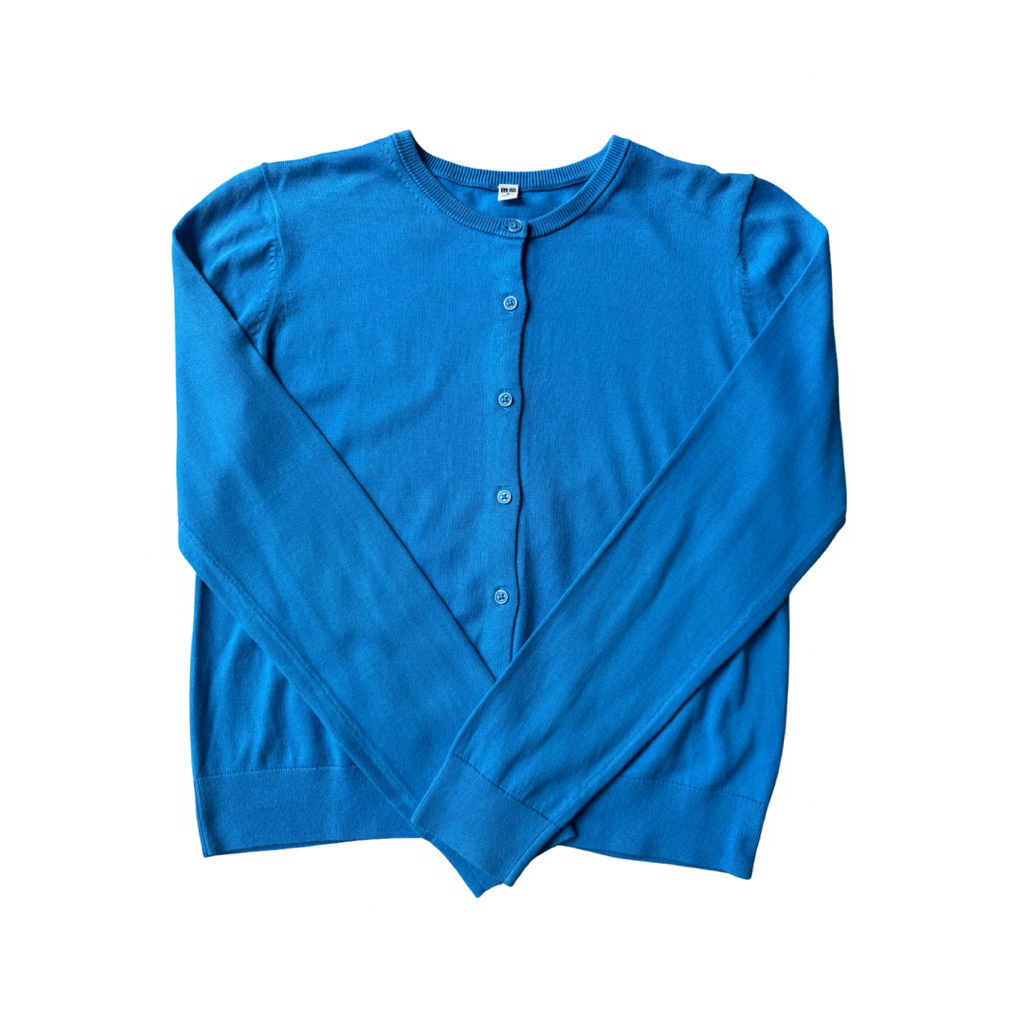 [PRELOVED] Uniqlo Blue Cardigan Wanita ORIGINAL