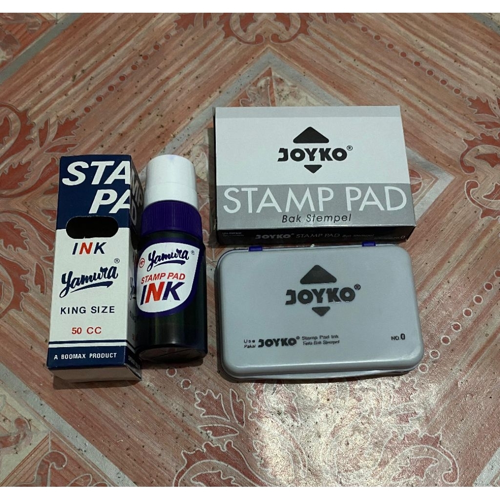 

Stamp Pad No 0 Stemped Ukuran Standart Bak Stempel Dan Joyko Stamp Pad Ink Tinta 50cc