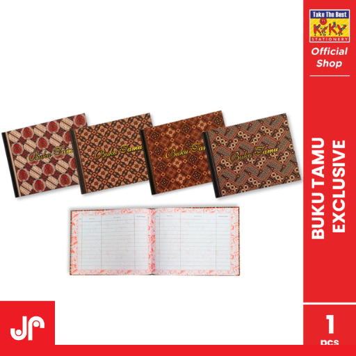 

KIKY BUKU TAMU EXCLUSIVE MOTIF BATIK SIDO LUHUR / BUKU TAMU ACARA DLL /BUKU TAMU