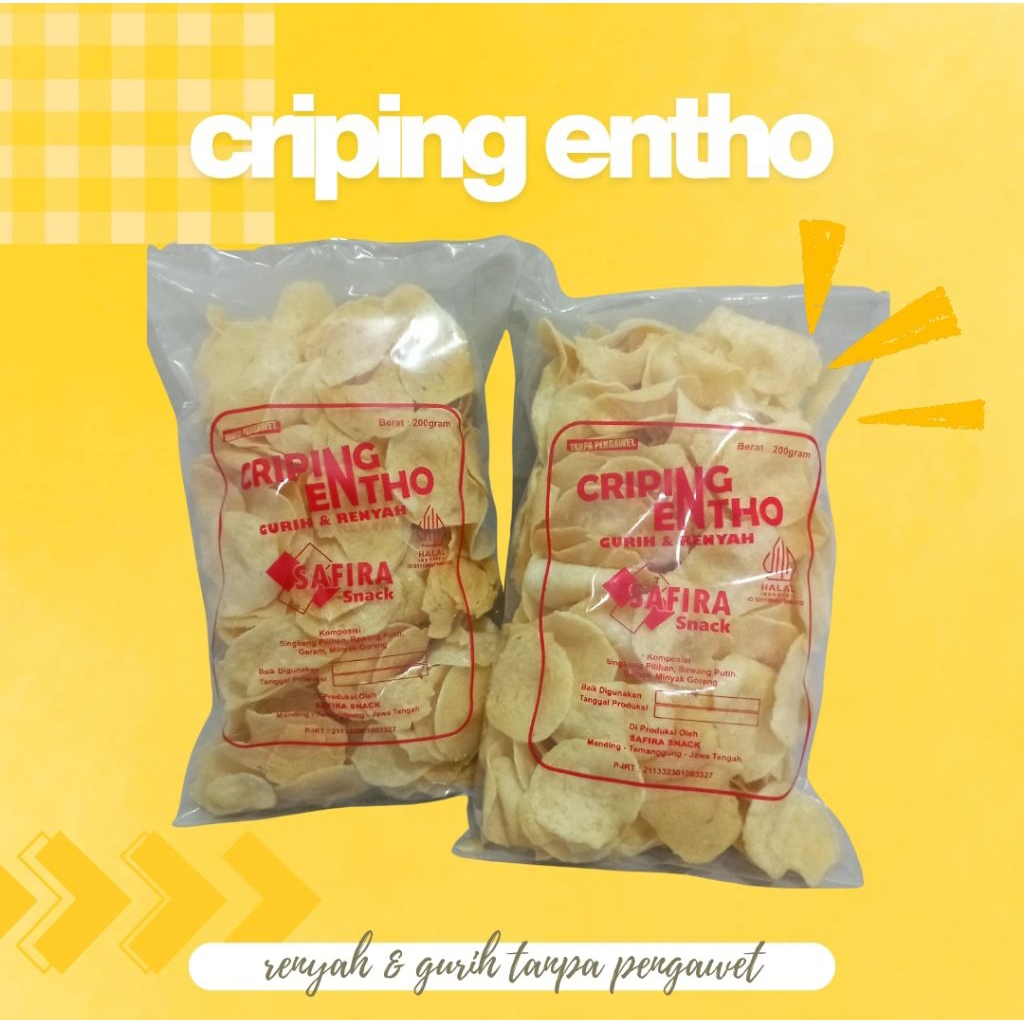 

Termurah Keripik Gethuk Singkong Renyah & Gurih