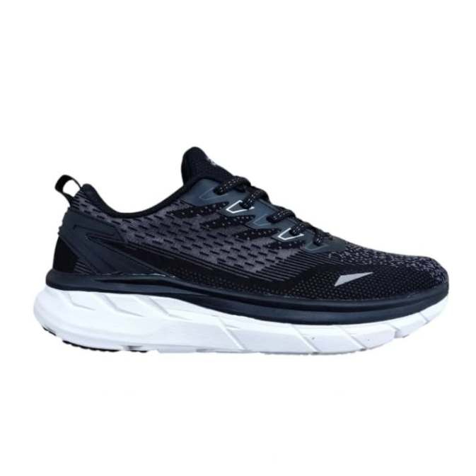 Astec sepatu olahraga lari dan fitness unisex Kongo Running Black original BNIB