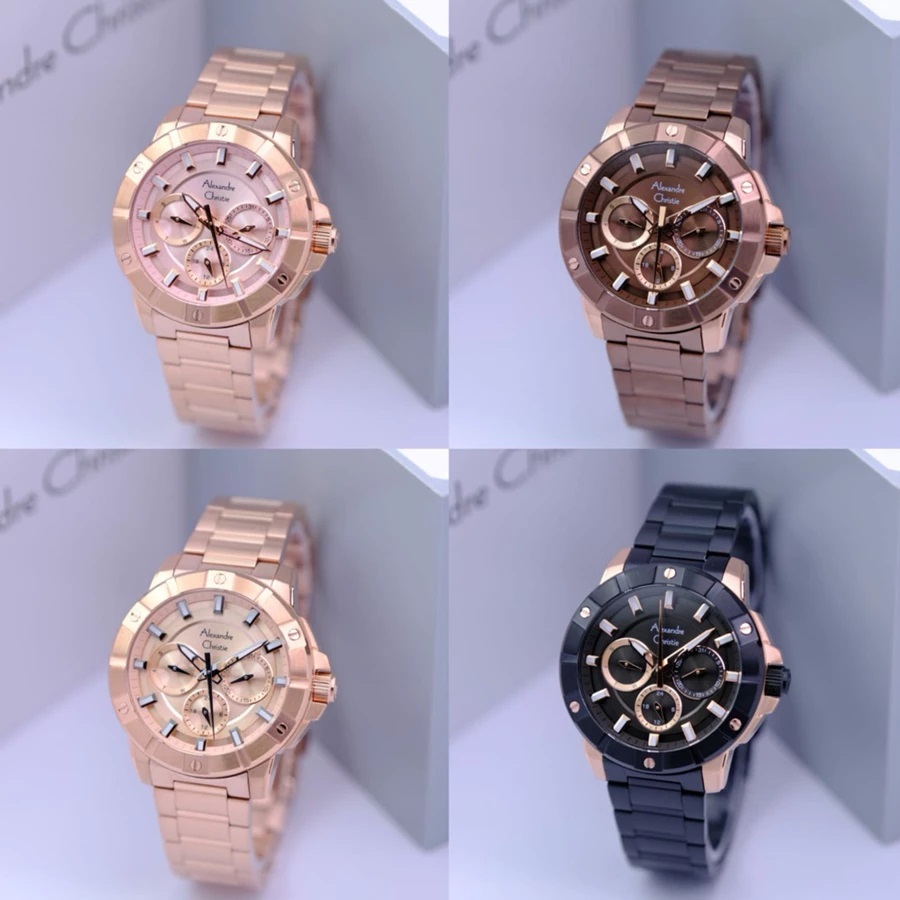 Jam Tangan Original Alexandre Christie AC 6609 MC & BF