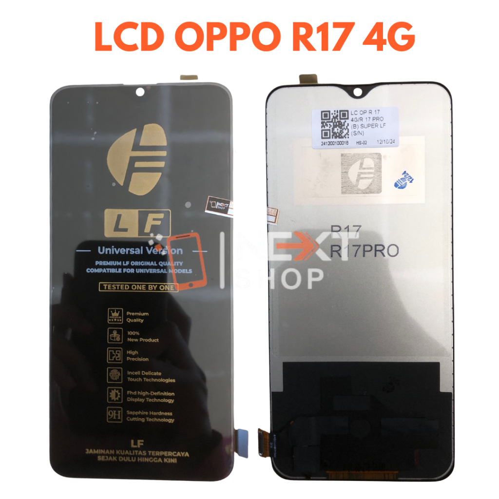 LCD TOUCHSCREEN OPPO R17 / R17 PRO / RX17 PRO / OPPO K1 FULLSET