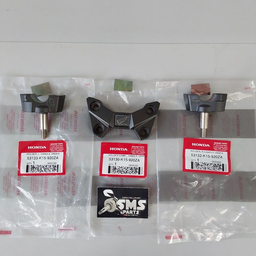 Holder L R Under Upper Dudukan Raiser Stang CB150 R LED (2015 - 2021) 53130 / 53132 / 53133 K15 920Z