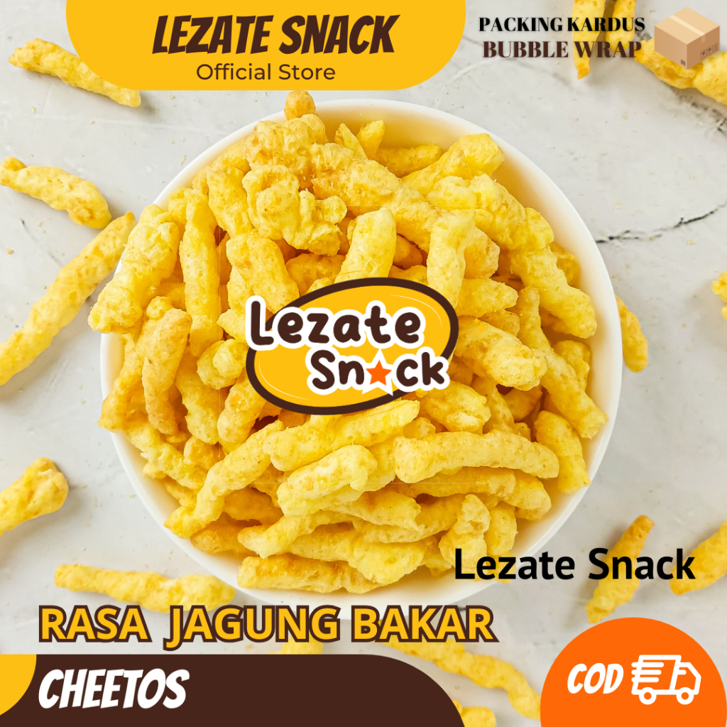 

Cheetos Kiloan 500gr Rasa Jagung Bakar Chitos Kiloan Twist Corn Jagung Bakar Hot Chetos TES Lezate LEZATE SNACK