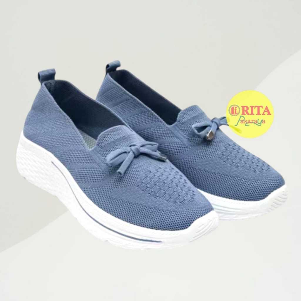 Dr Kevin Sepatu Slip On / Slip On Rajut
