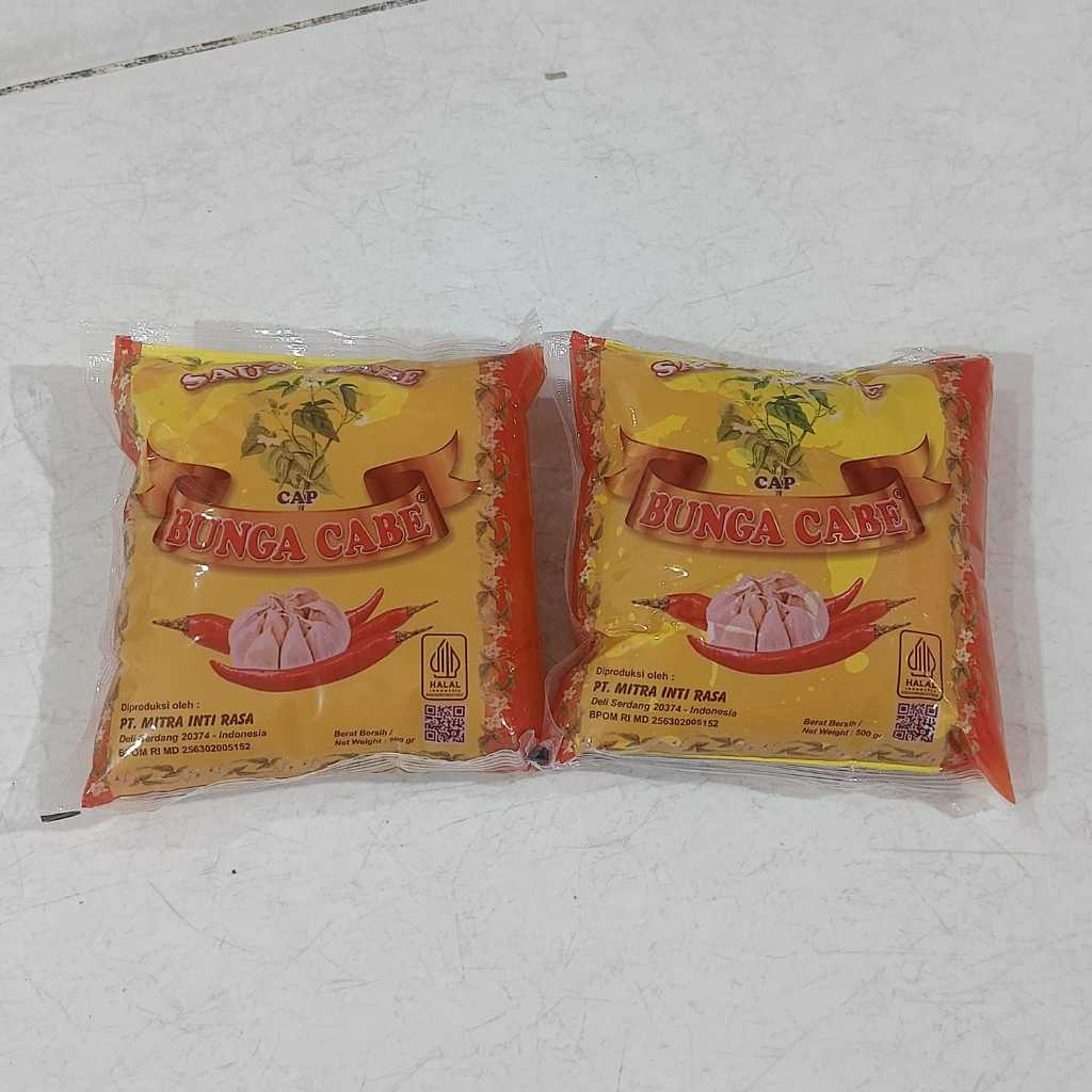 

Saus Sambal Cap Bunga Cabe 500 gram