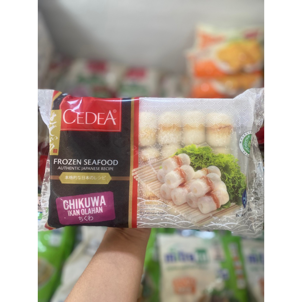 CIDEA chikuwa 500gr / ikan olahan frozen